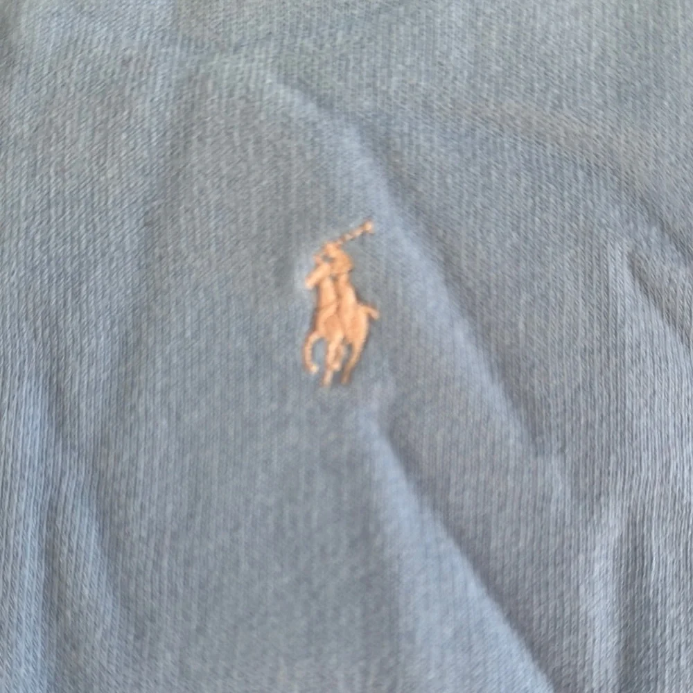Kids Large POLO (12-14) light Blue comfy sweatshirt Hoodie pink horse - Picture 4 of 8
